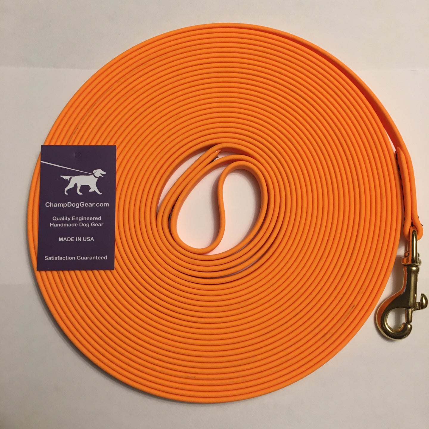 BioThane 33' Long Line - Tracking Lead, Schutzhund IPO, Police K9 Lead